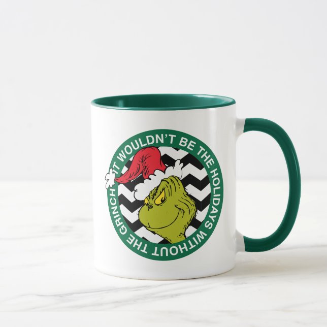 Det skulle inte vara Helgdagarna utan Grinch Mugg (Höger)