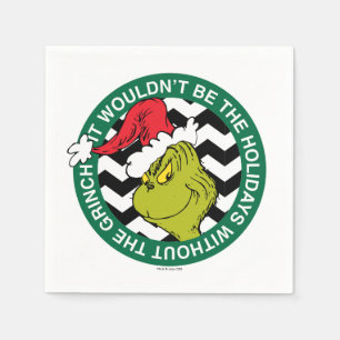 Det skulle inte vara semestern utan Grinch Pappersservett