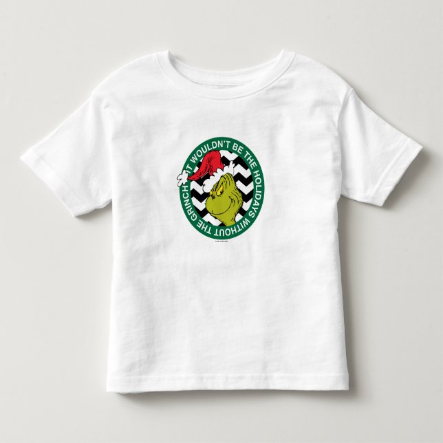Det skulle inte vara semestern utan Grinch T Shirt (Framsida)