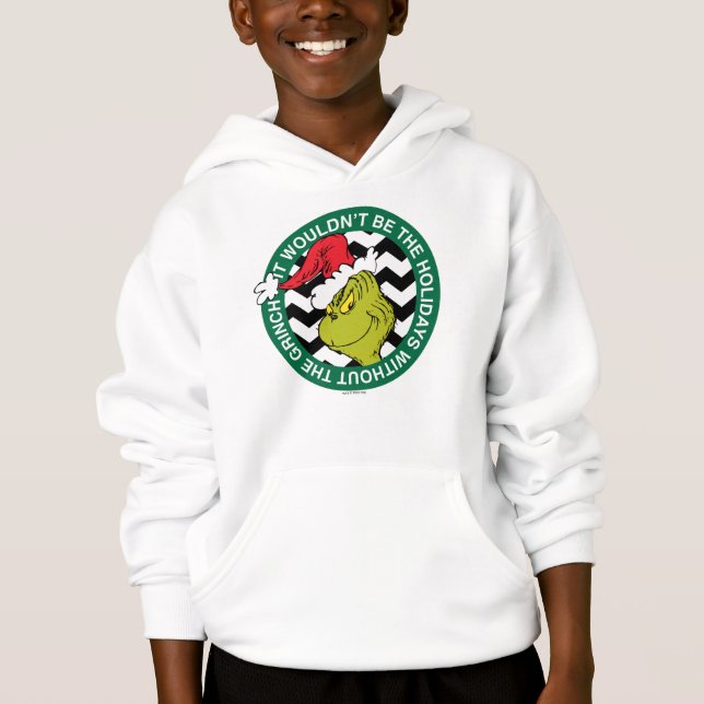 Det skulle inte vara semestern utan Grinch T Shirt (Framsida)