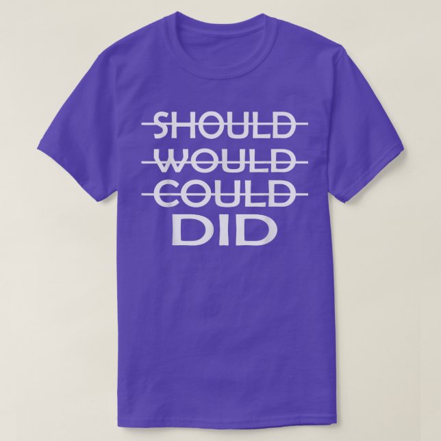 Det skulle kunna göras - ändringsförslag 1281 t shirt (Design framsida)