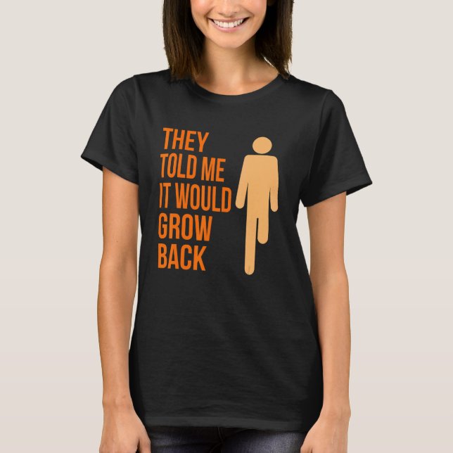 Det skulle öka på proteser-kirurgi Gra T Shirt (Framsida)