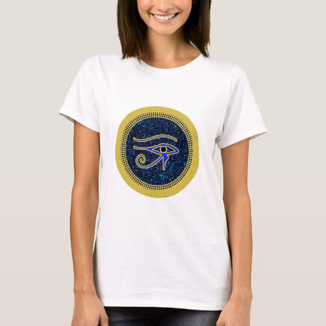 Det skyddande ögat av Horus Tee Shirt (Framsida)