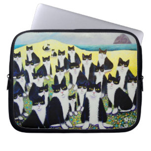 Det skyldiga partyet laptop sleeve