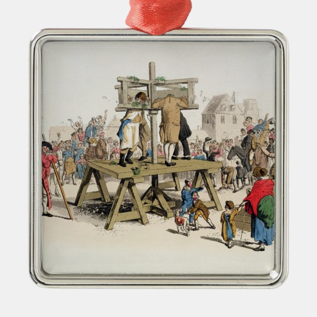 Det skyldigt julgransprydnad metall (Framsidan)