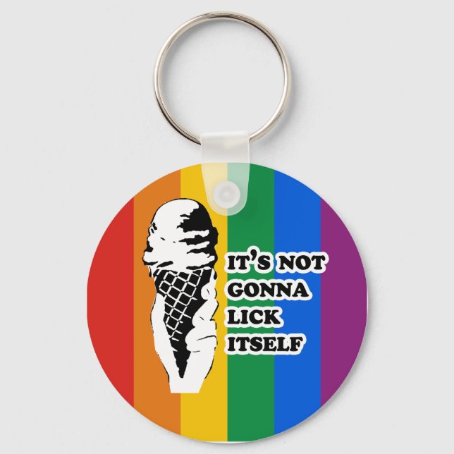 DET SLICKAR INTE SIG SJÄLV NYCKELRING (Framsida)
