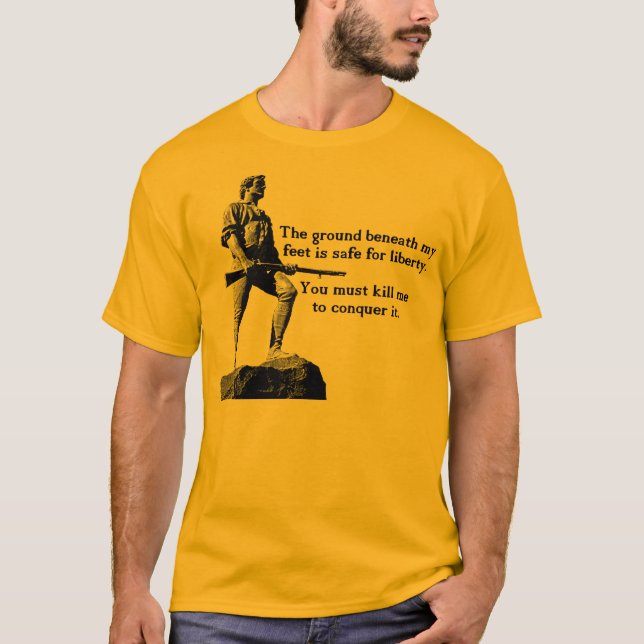 Det slipat under min fot tee shirt (Framsida)