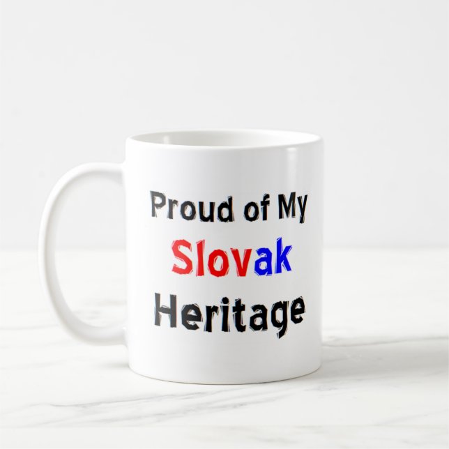 Det slovakiska arvet kaffe mugg (Vänster)