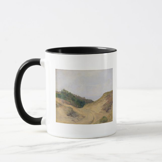 Det smalt passerar på Blankenese, 1840 Mugg (Vänster)