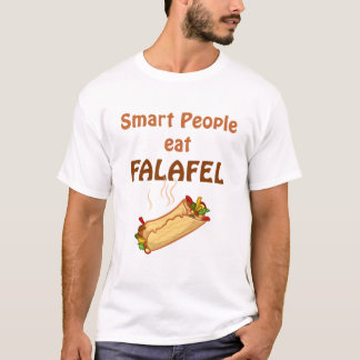 Det smart folket äter falafelen t shirt