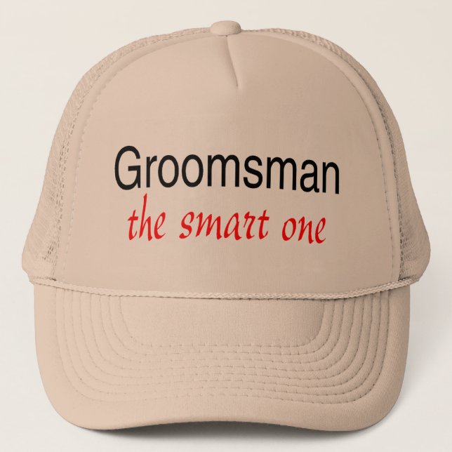 Det smart (groomsmanen) keps (Framsida)