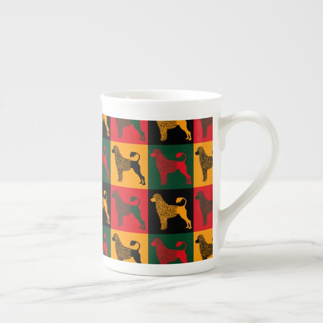 Det smarta portugisiska vatten hund benporslin mugg (Höger)