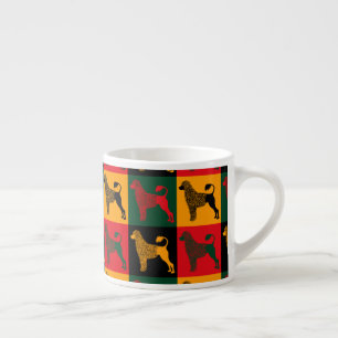 Det smarta portugisiska vatten hund espressomugg