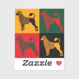 Det smarta portugisiska vatten hund klistermärken