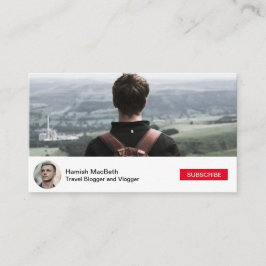 Det sociala massmedia YouTube inspirerade | Visitkort