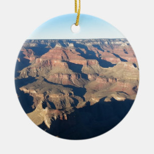 Det södra kantgrandet Canyon förbiser Julgransprydnad Keramik