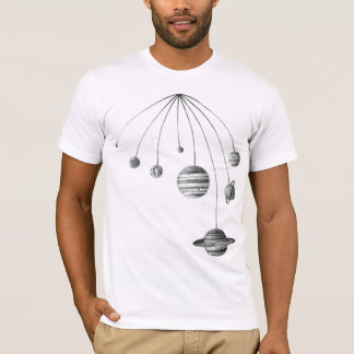 Det sol- systemet 2 tee shirt