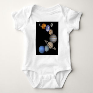 Det sol- systemet spänner våra planet tee
