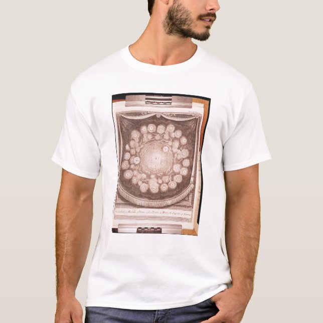 Det sol- systemet t shirt (Framsida)