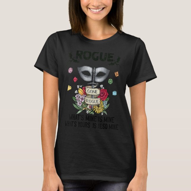 Det som är min är min vad du är är också min. t shirt (Framsida)