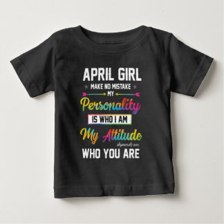 Det som föds i april säger om dig T-Shir T Shirt