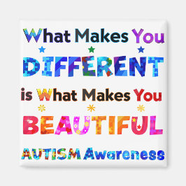 Det som gör dig annorlunda är BEAUTIFUL Magnet