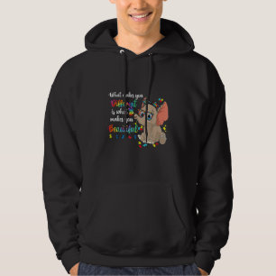 Det som gör dig annorlunda är det som gör dig vack hoodie