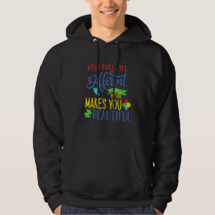 Det som gör dig annorlunda gör dig vacker Auti Hoodie