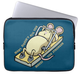 Det som inte dödar dig gör dig starkare laptop fodral