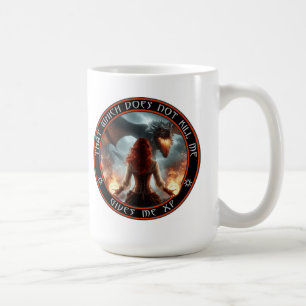 Det som inte dödar mig ger mig XP Kaffemugg