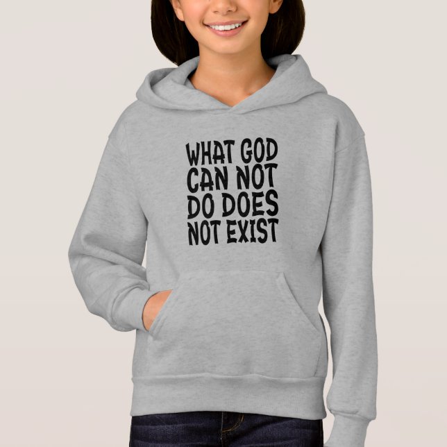 DET SOM INTE KAN GÖRAS FINNS INTE. T SHIRT (Framsida)