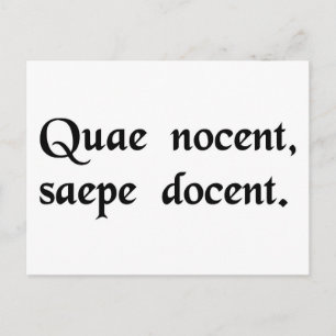 Det som ontr, instruerar ofta. vykort