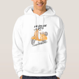 DET SÖTA LIVET MOTORCYKEL HOODIE
