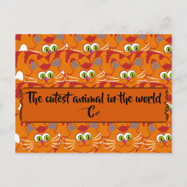 Det sötaste djuret i världen vykort