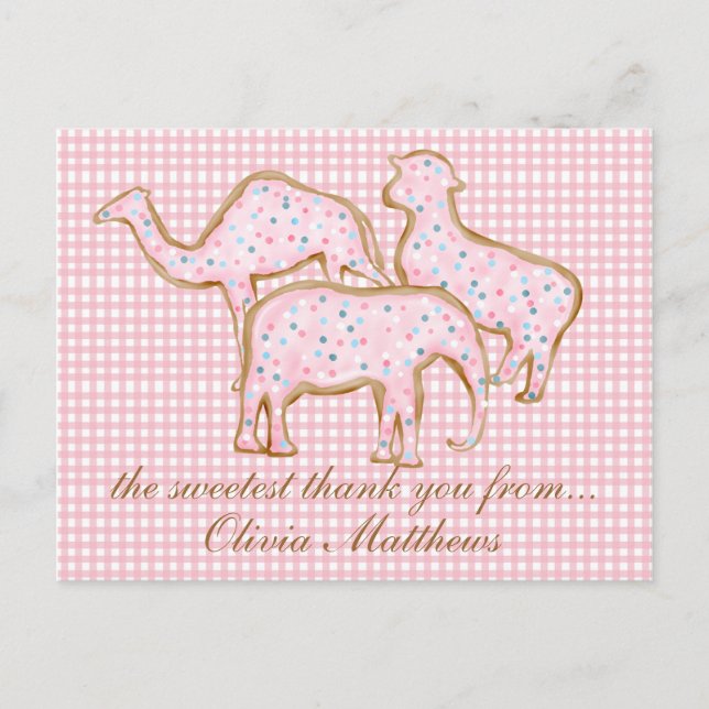 Det sötaste lilla cirkuskortet vykort (Framsida)