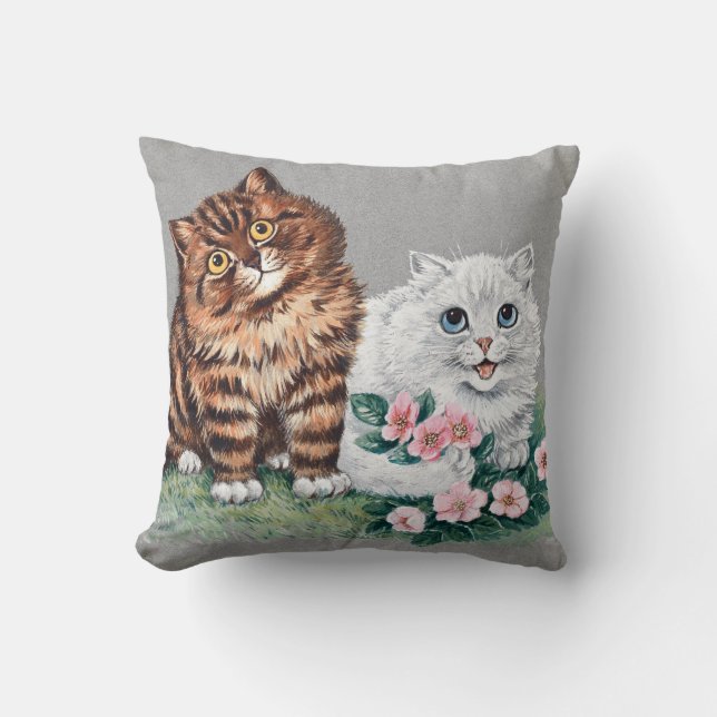 Det sötaste Pair, Louis Wain Kudde (Framsida)