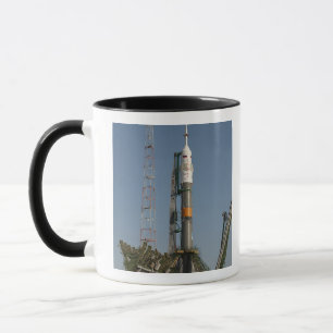 Det Soyuz raket kort efter ankomst Mugg