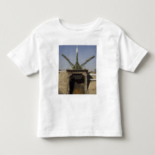Det Soyuz raket resas upp in i placerar 3 Tee Shirt