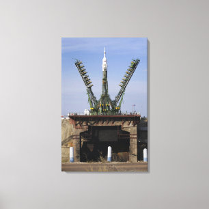 Det Soyuz TMA-13 rymdskepp 2 Canvastryck