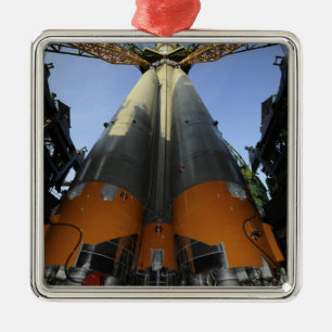 Det Soyuz TMA-13 rymdskepp 2 Julgransprydnad Metall