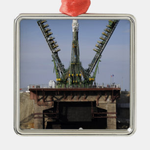 Det Soyuz TMA-13 rymdskepp Julgransprydnad Metall