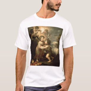 Det spädbarnKristus och Johnet The Baptist Tee Shirt