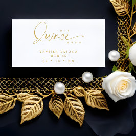 Det spanska Trendiget Quinceañera Mis XV Años Quot Stämpel
