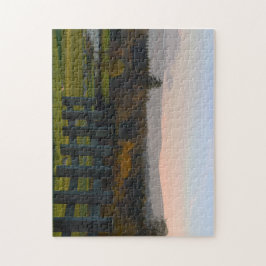 Det spektakulära irländska landskapet. Vägen till Pussel