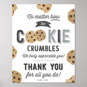 Det spelar ingen roll hur cookie krumbles signerar poster