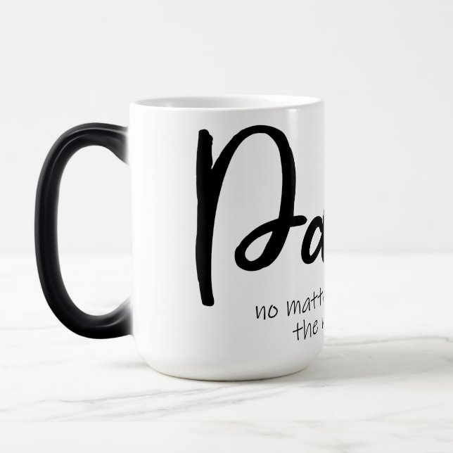 Det spelar ingen roll hur det går för Pappa Mugg (Vänster)