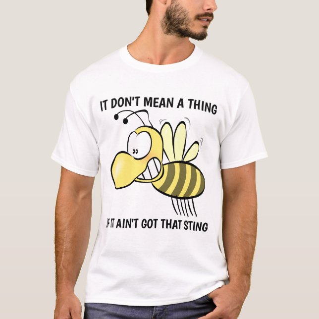 DET SPELAR INGEN ROLL OM DET INTE HAR DEN STING T SHIRT (Framsida)