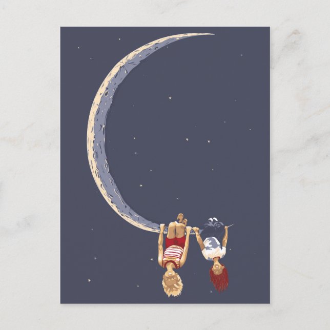 Det spelar ingen roll var vi är vykort (Framsida)