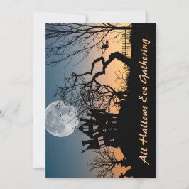 Det spökiga husets fest inbjudningar