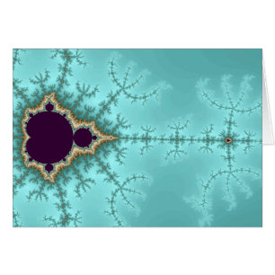 Det sprider sig - Fractal Hälsningskort